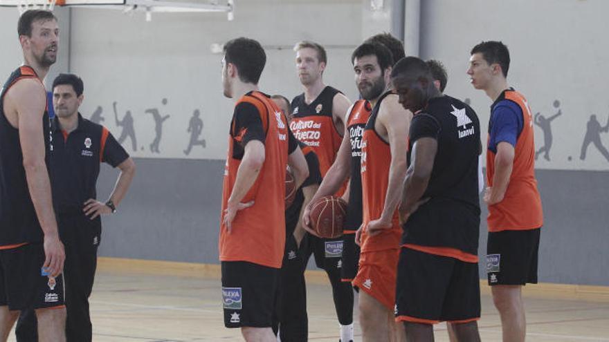 El equipo, durante una sesión de la pasada temporada.