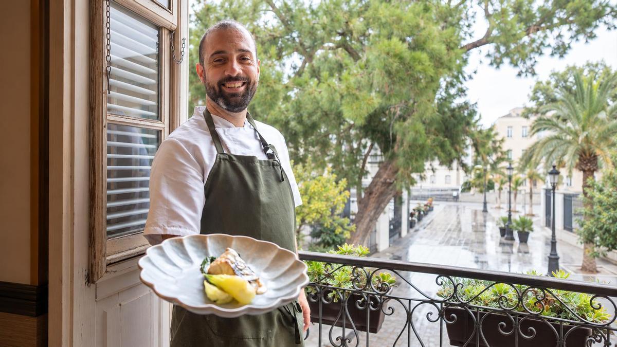 Rubén Santos, jefe de cocina de La Concepción, lidera una propuesta de Cocina Viajera con Canarias como punto de partida.