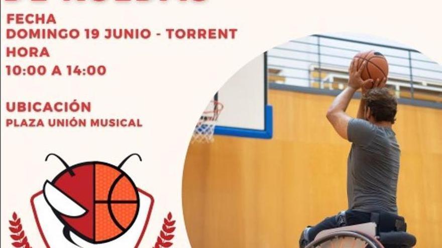 El Circuito 3x3 de Baloncesto en Silla de Ruedas llega a la plaza de la Unión Musical