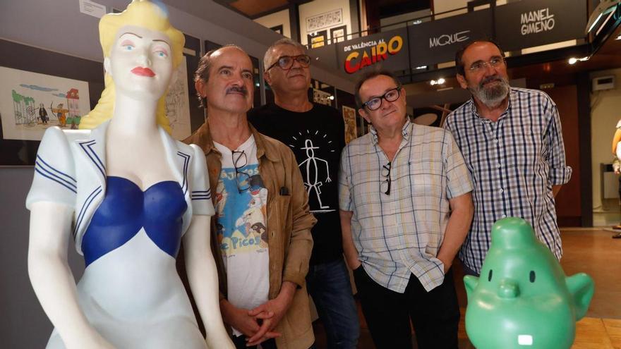 La muestra de cómics &quot;De València al Cairo&quot; recibió más de 10.000 visitantes en medio año