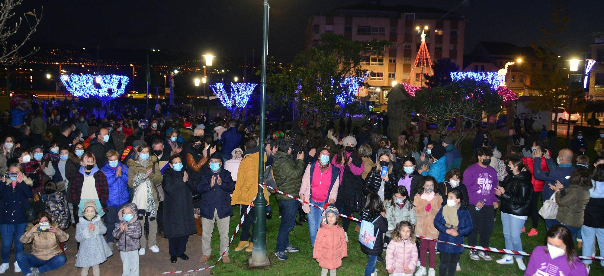 La Navidad ya ilumina Moaña