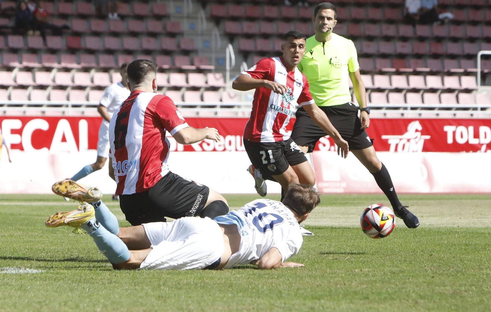 SD Compostela - Zamora CF: las imágenes del partido