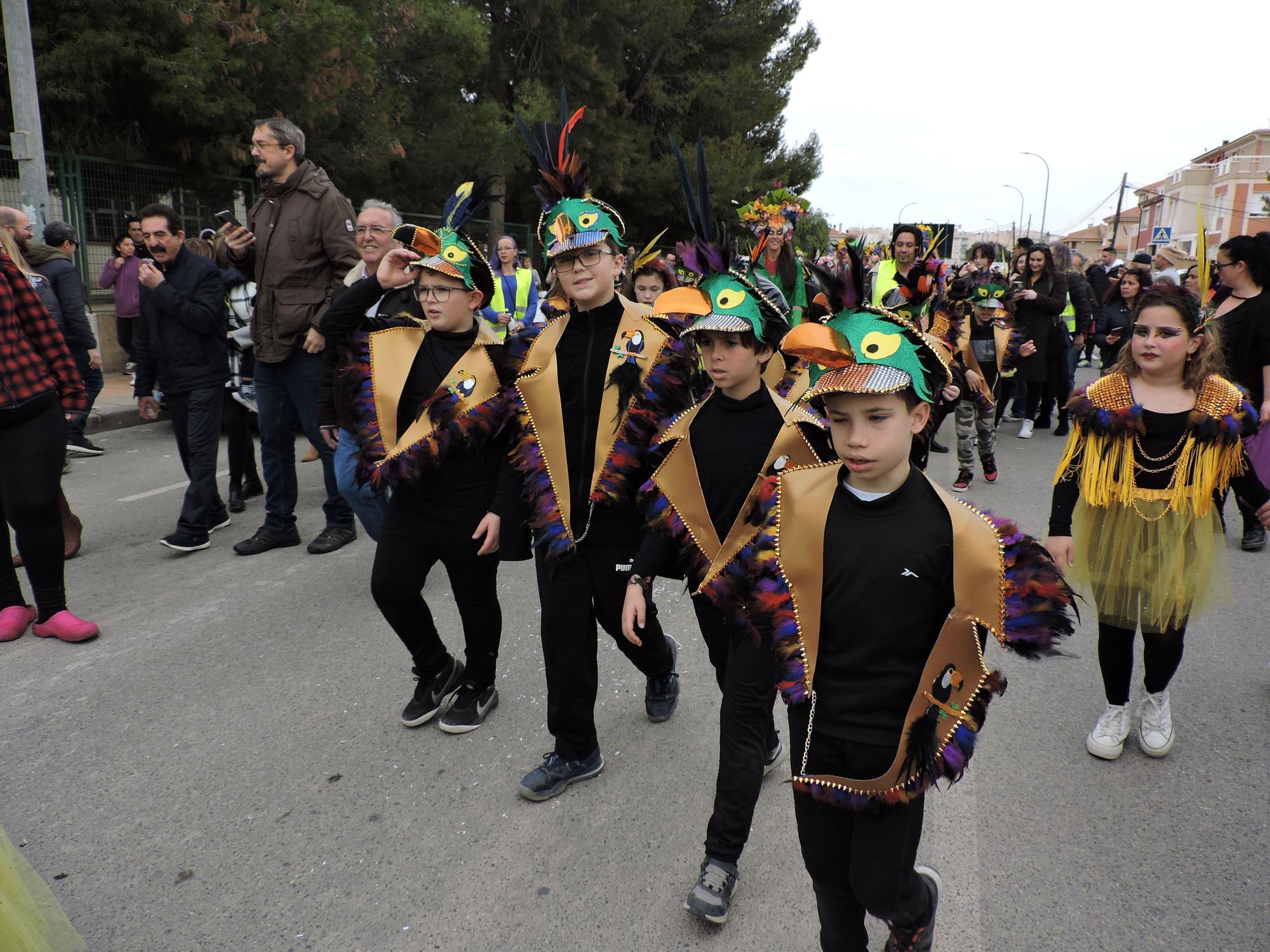 Los  colegios de Águilas celebran el carnaval