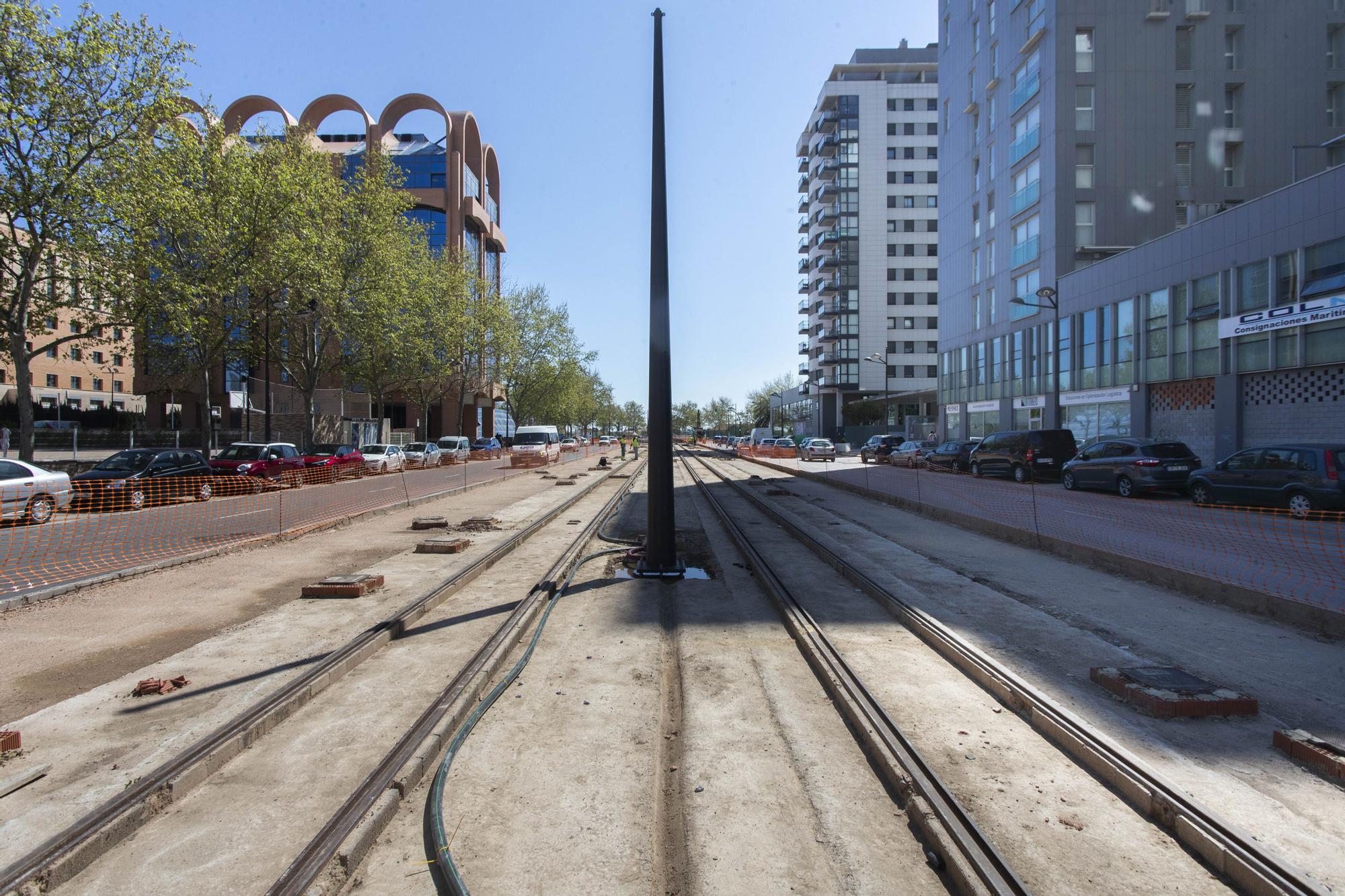 Así avanzan las obras de la Línea 10 de Metrovalencia