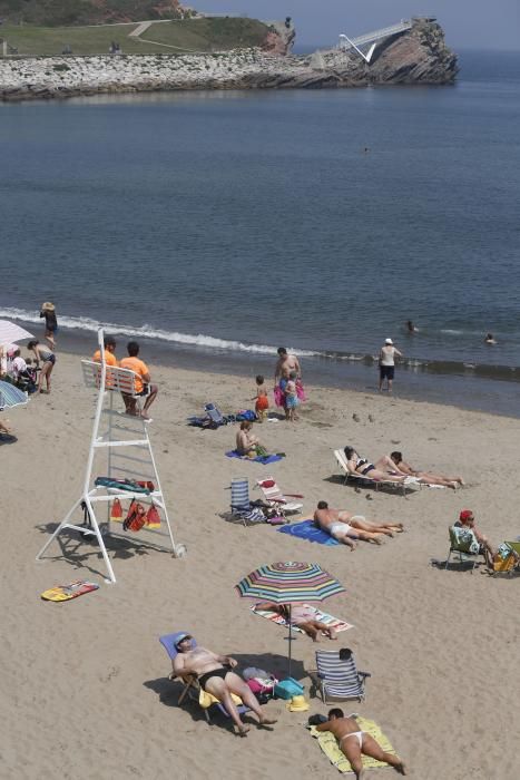 Ola de calor en Asturias