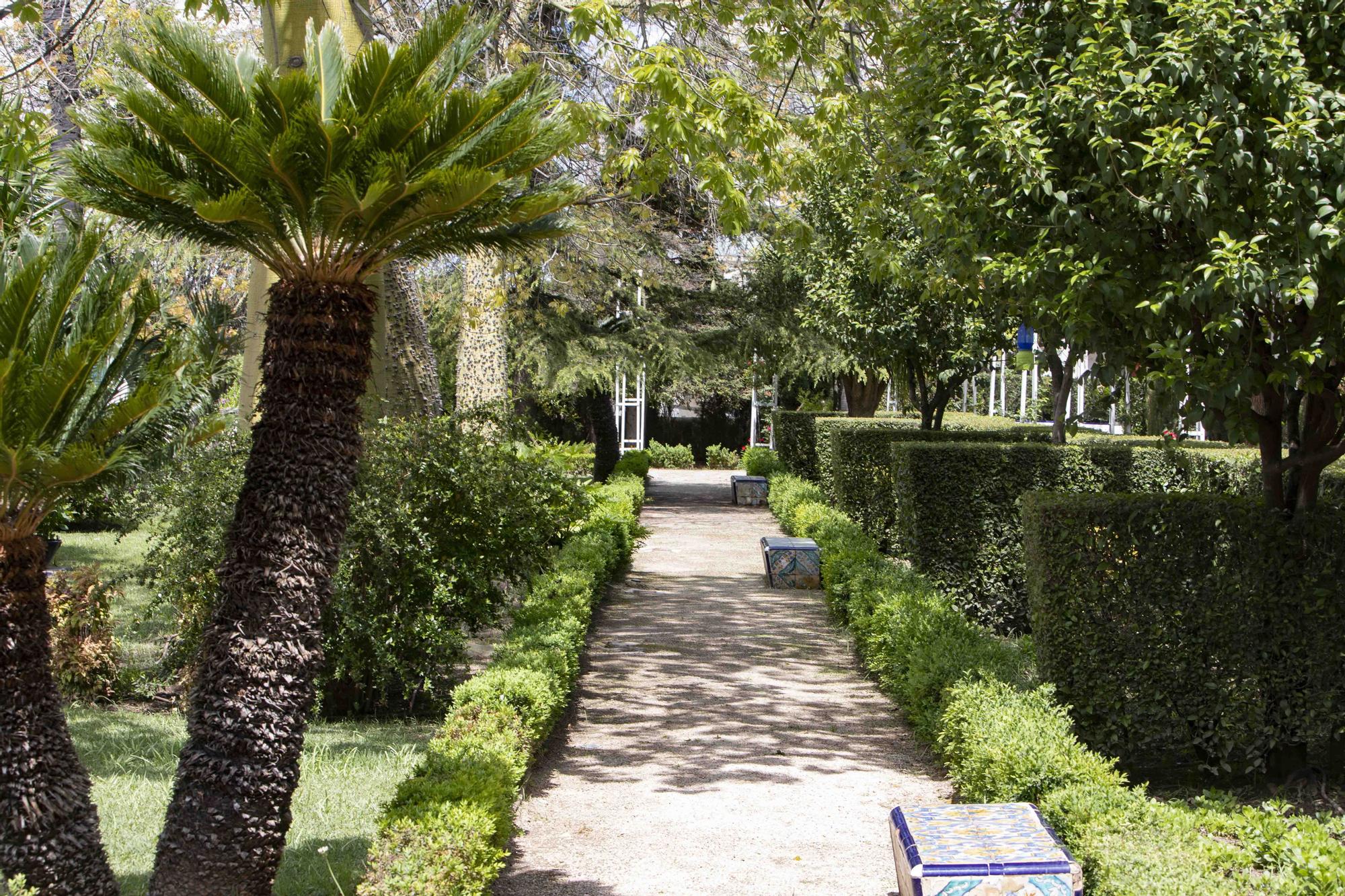 Lucha biológica en "Los Jardines del Palasiet" de Xàtiva