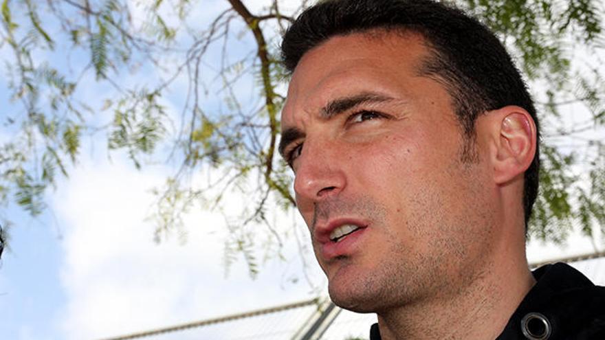 Lionel Scaloni, el hombre que colaboró con el club de fútbol de Son Caliu