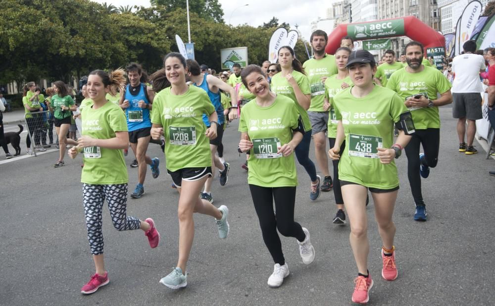 Carrera contra el cáncer en A Coruña