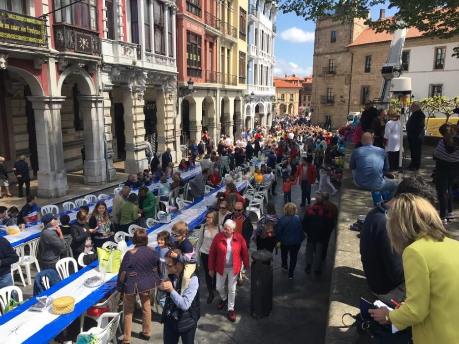 Comida en la calle en Avilés 2017