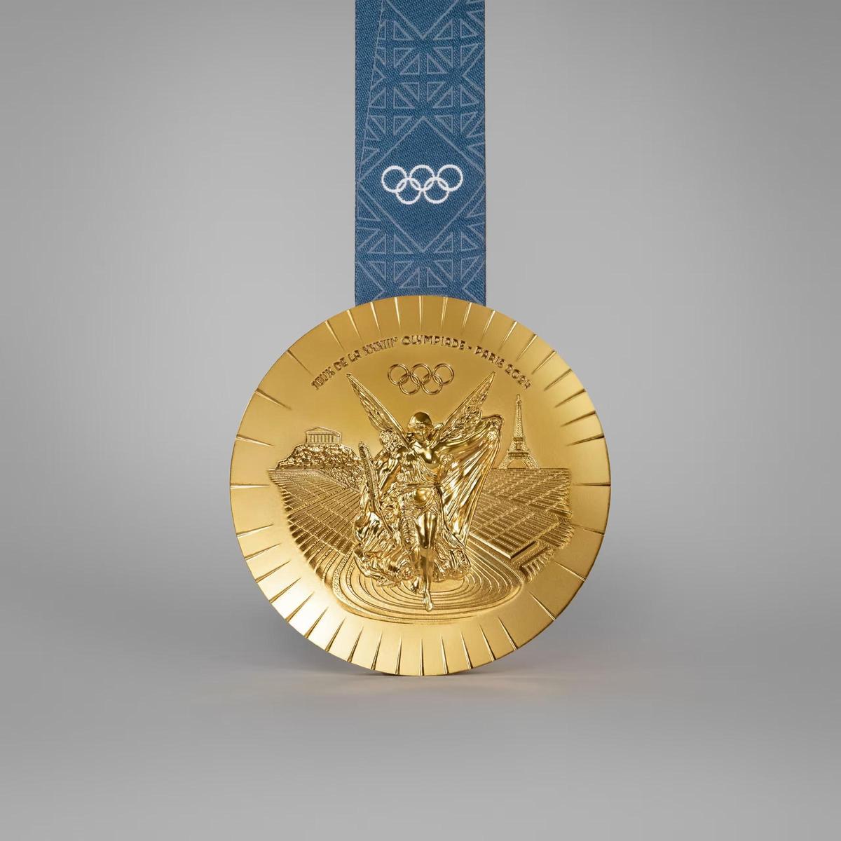 La medalla de los Juegos Olímpicos de París 2024