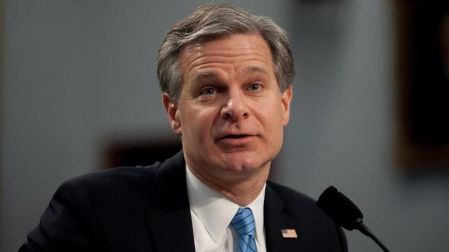 El director del FBI, Christopher Wray.