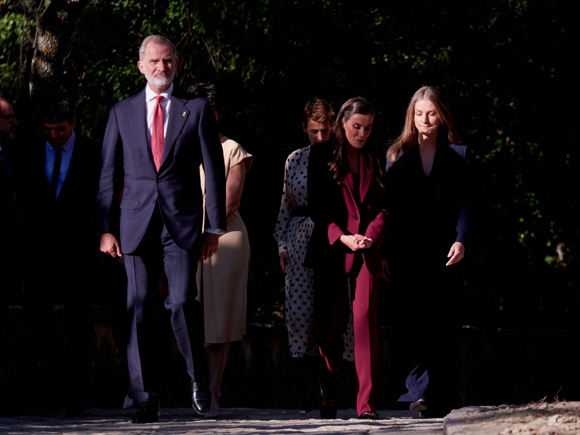 EN IMÁGENES: Leonor se da un baño de multitudes en su estreno como Princesa de Viana