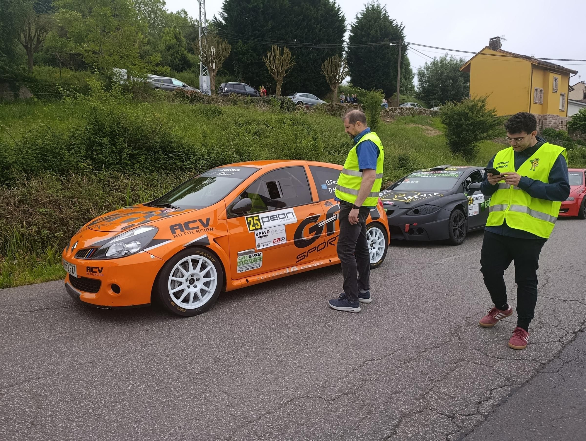 Pola vibra con el rugir de los motores en la Subida a Muncó