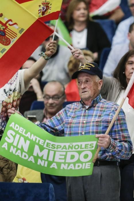 Apertura de campaña de Vox en el Calatrava, en Oviedo