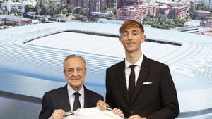 El Madrid presenta Huijsen: "És el club de la meva vida"