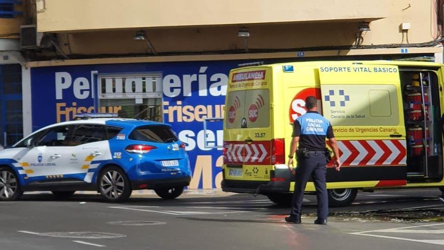 Un peatón resulta herido en un atropello en Arguineguín