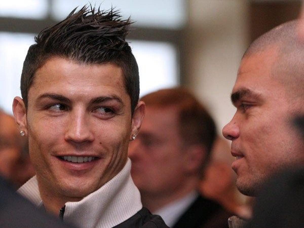Cristiano Ronaldo y Pepe