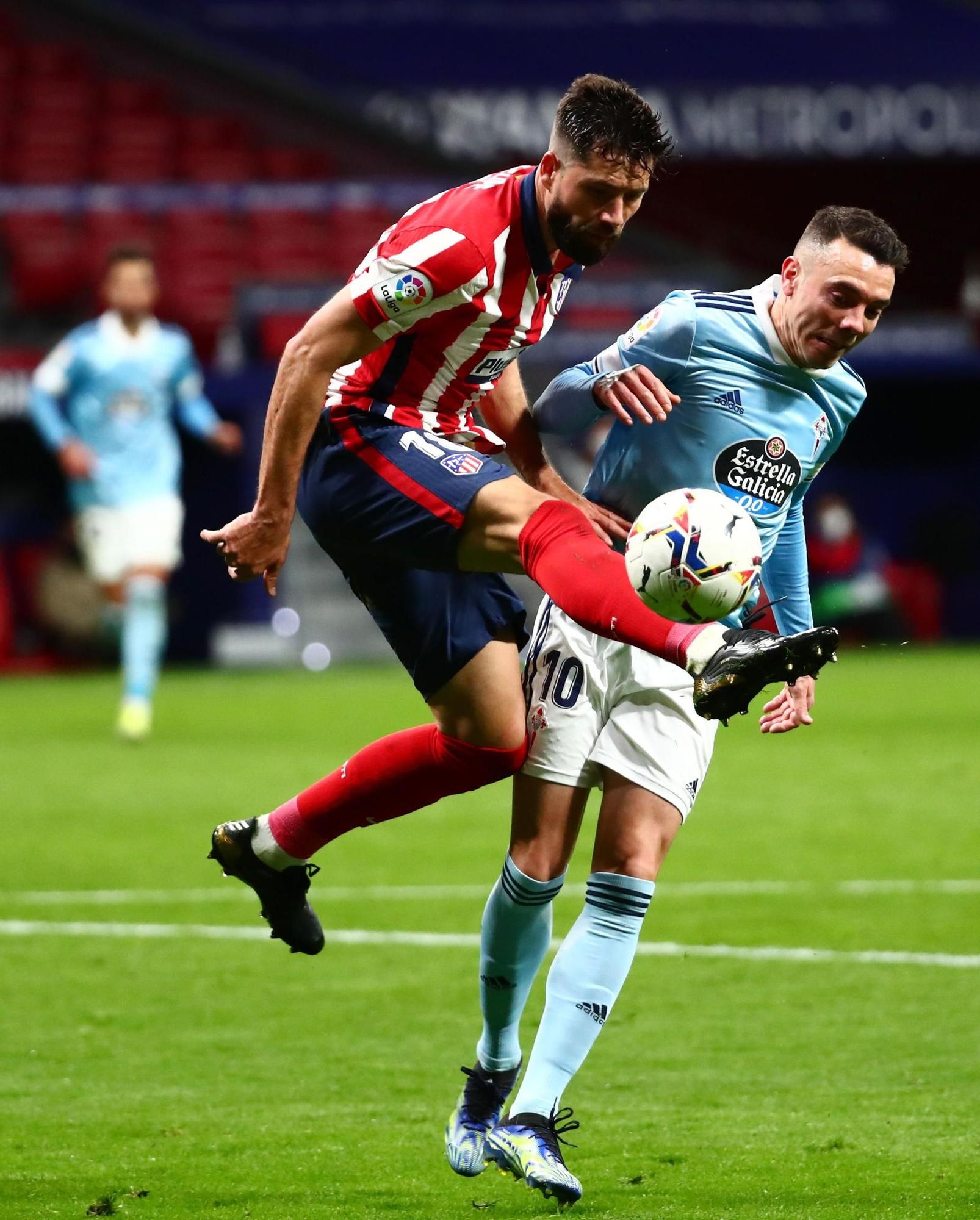 Las fotos del Atlético de Madrid - Celta en el Metropolitano