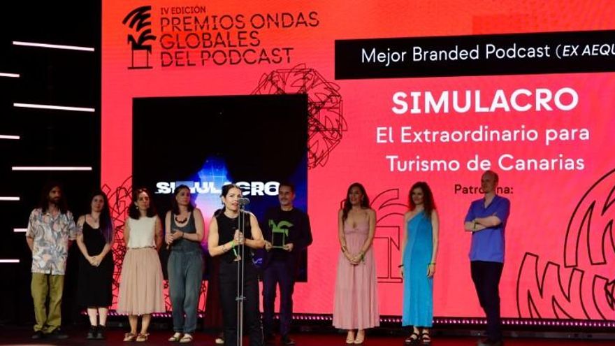 El pódcast canario &#039;Simulacro&#039; se hace con un Premio Ondas