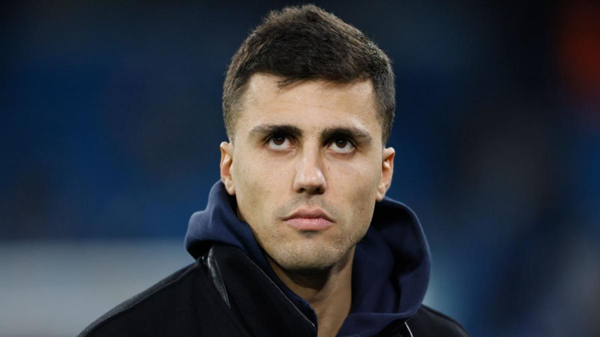 Rodri, espectador de lujo en el Manchester City-Brujas