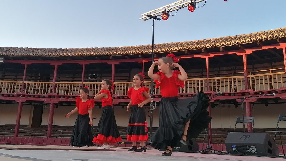 El grupo &quot;Flamenquitas de Toro&quot; abrió el pasasdo festival a beneficio de la AECC