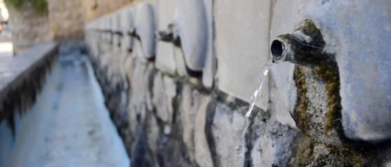 La Fuente de los Chorros de Polop se seca