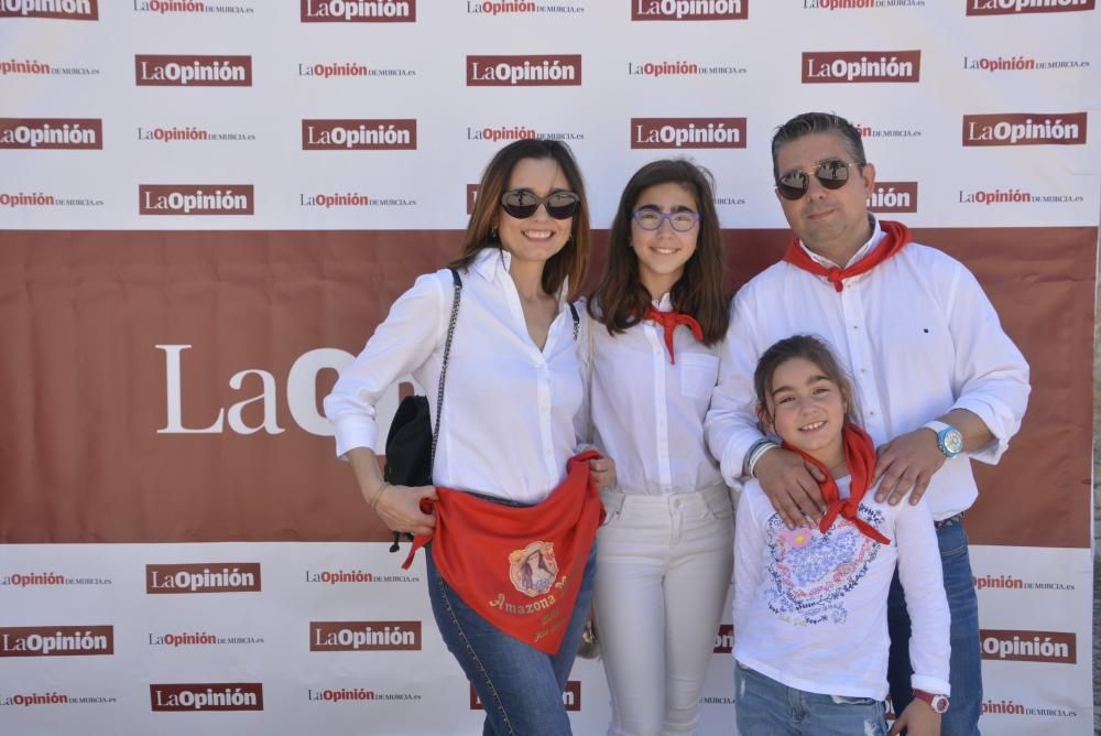 Photocall en los Caballos del Vino de Caravaca