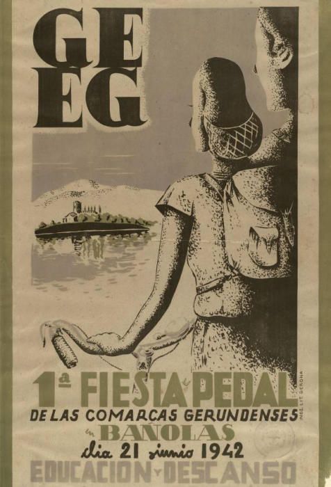 1a Festa del Pedal, 1942 (Autor: Antoni Varés).