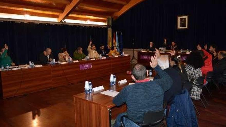 Celebración del pleno en el que se aprobó el presupuesto para 2020.