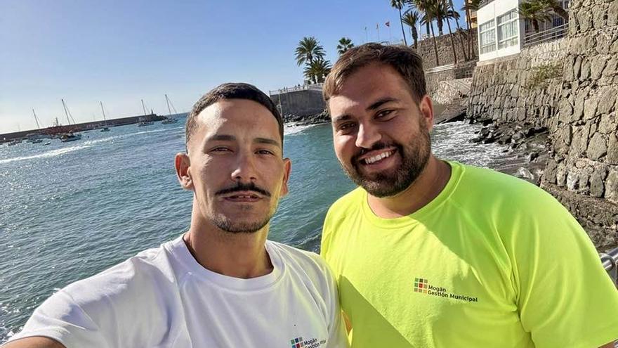 Salvan a un turista de morir ahogado en Mogán