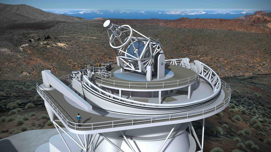 La construcción en La Palma del mayor telescopio solar europeo comenzará en 2024