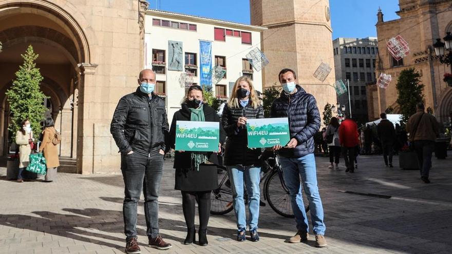 Conoce los seis nuevos puntos con wifi gratis de alta velocidad en Castelló