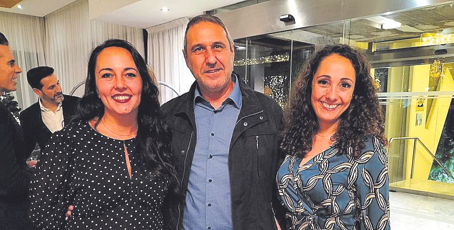 Ainhoa Tabares, Jaime Reyna y Vanessa Sánchez.