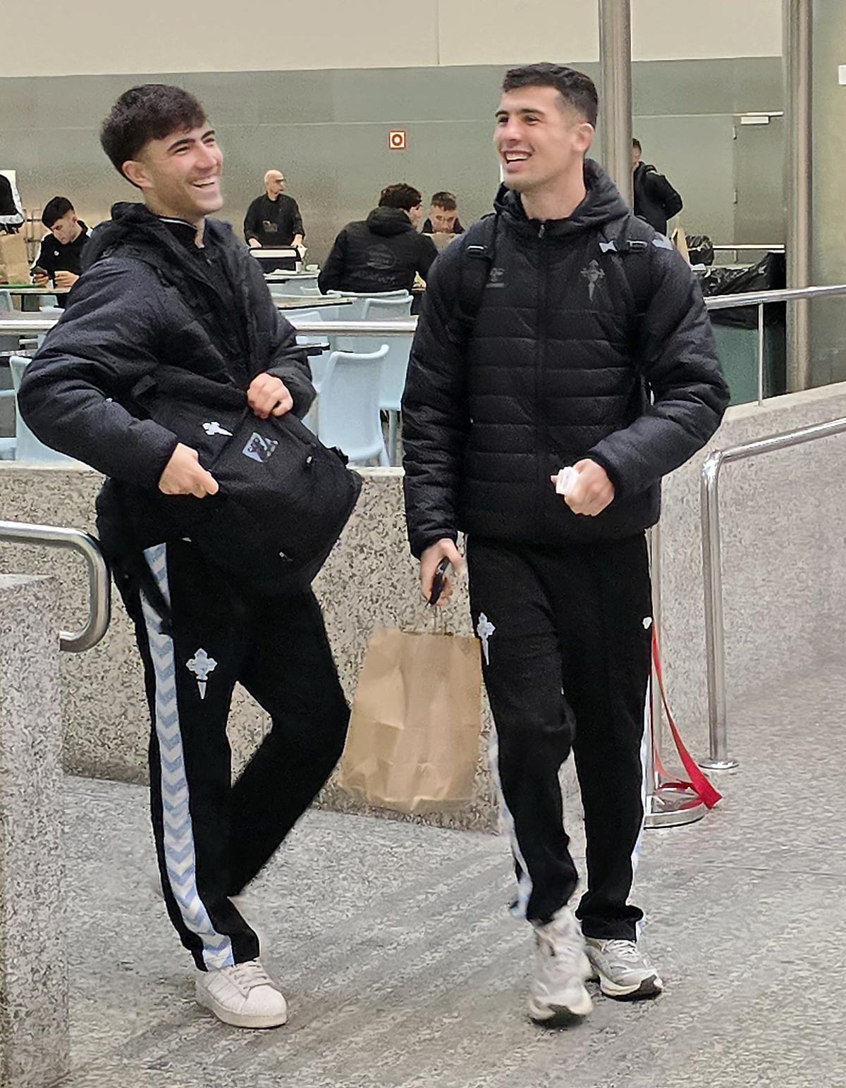 La expedición del Celta pone rumbo a Belgrado desde el aeropuerto de Vigo La expedición del Celta pone rumbo a Belgrado desde el aeropuerto de Vigo