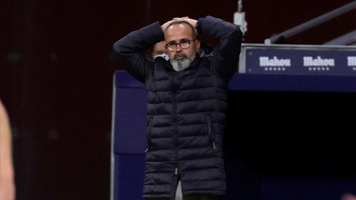 Álvaro Cervera, entrenador del Cádiz