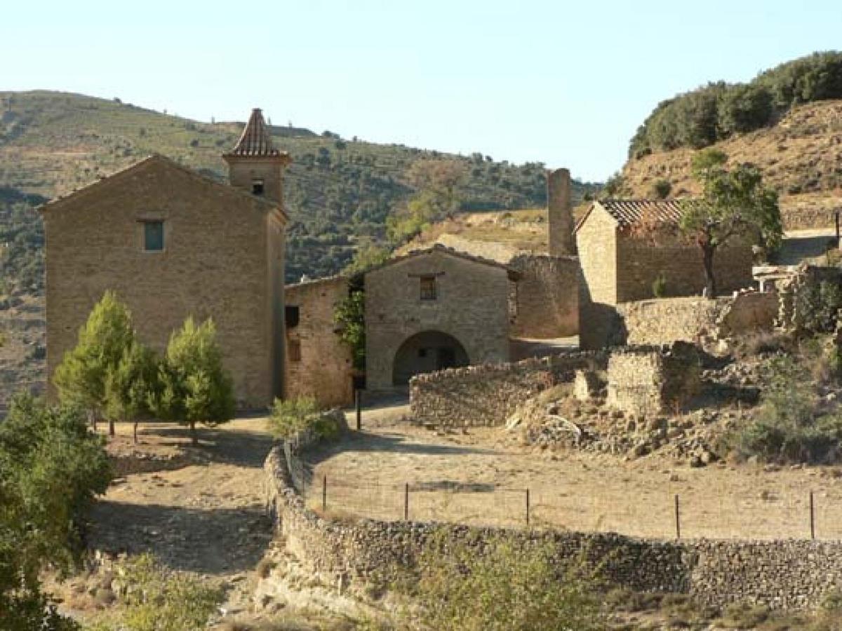 Foto de archivo del poblado románico de Saranyana, en la Todolella.