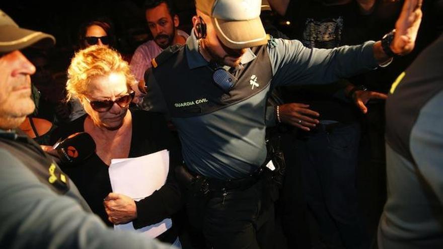 María Teresa Zaldívar ya está en libertad condicional.