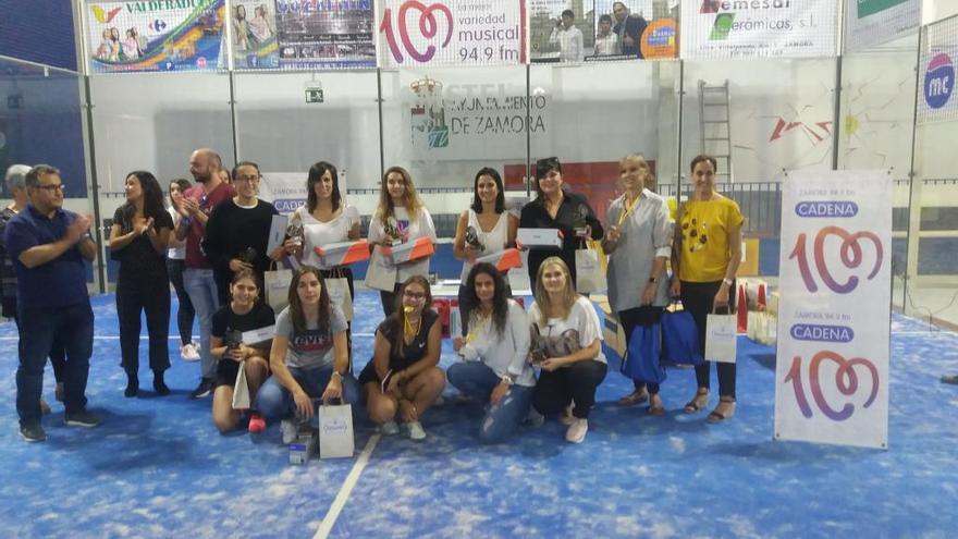 Jugadoras del Open Cadena 100 Zamora