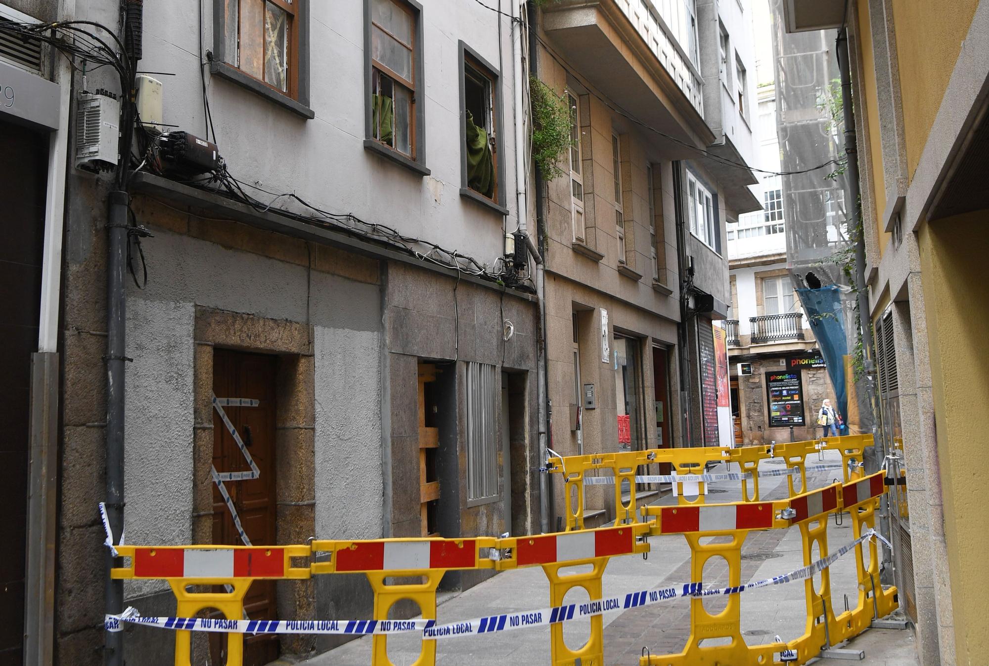 Cuatro personas desalojadas de un edificio de Varela Silvari en mal estado