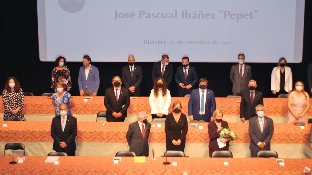 José Pascual Ibáñez, ‘Pepet’, recibe formalmente el título de Hijo Predilecto de Burriana