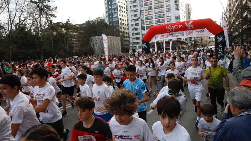 Restricciones al tráfico en Gijón por la celebración de la San Silvestre este domingo 31 de diciembre