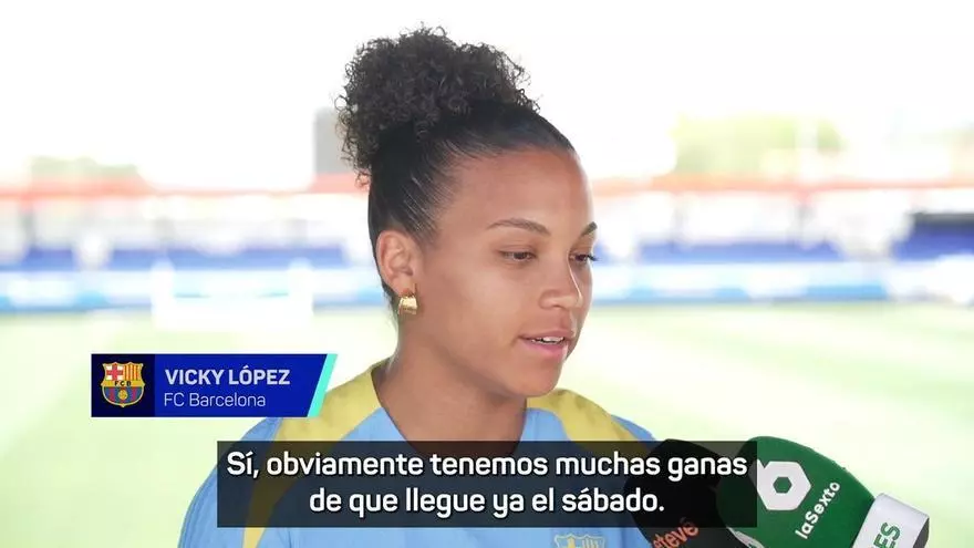Vicky López: "Si hacemos la cosas bien, siempre vamos a ser favoritas"