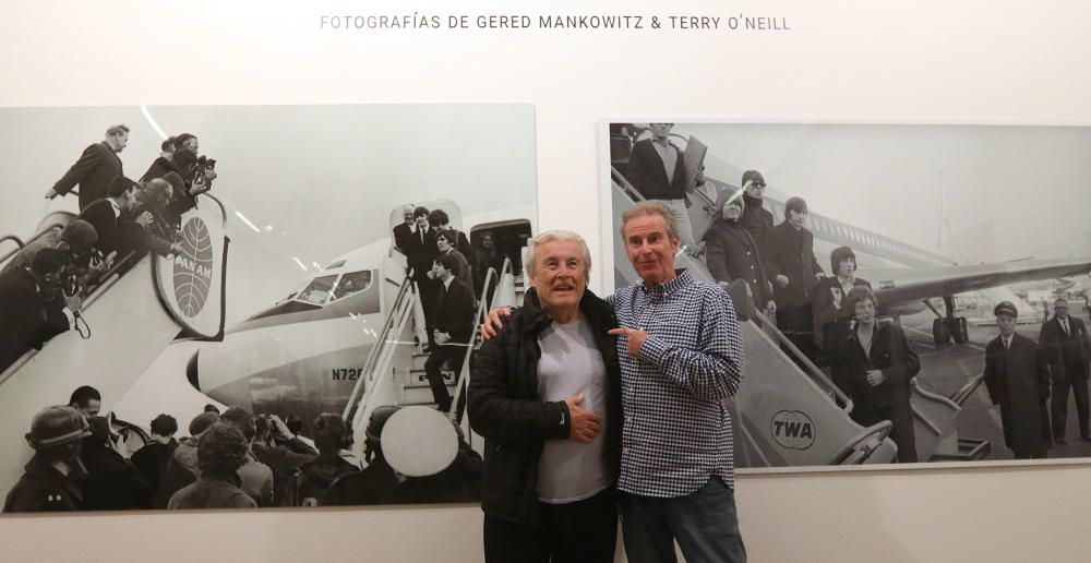 La exposición de los fotógrafos Terry O´Neill y Gered Mankowitz permanecerá abierta hasta el 18 de junio de 2018