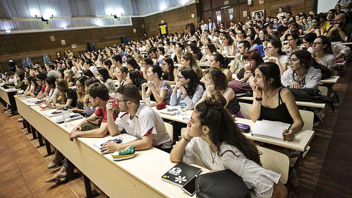 Estudiantes MIR en Oviedo.