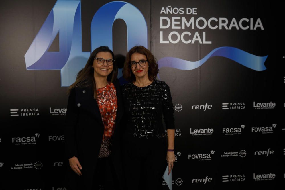 Gala de los 40 años de democracia local en Levante-EMV