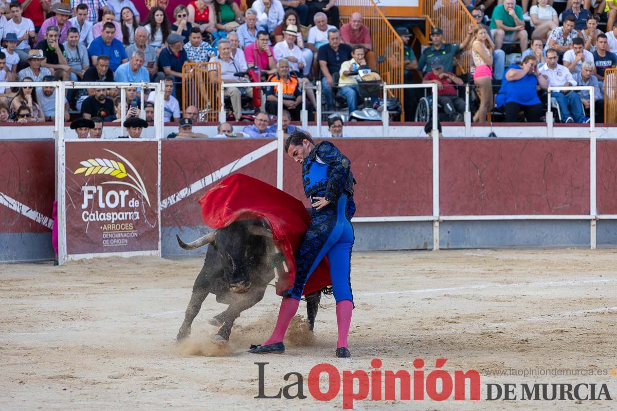 Quinta novillada Feria Taurina del Arroz en Calasparra (Marcos Linares, Diego Bastos y Tristán Barroso)