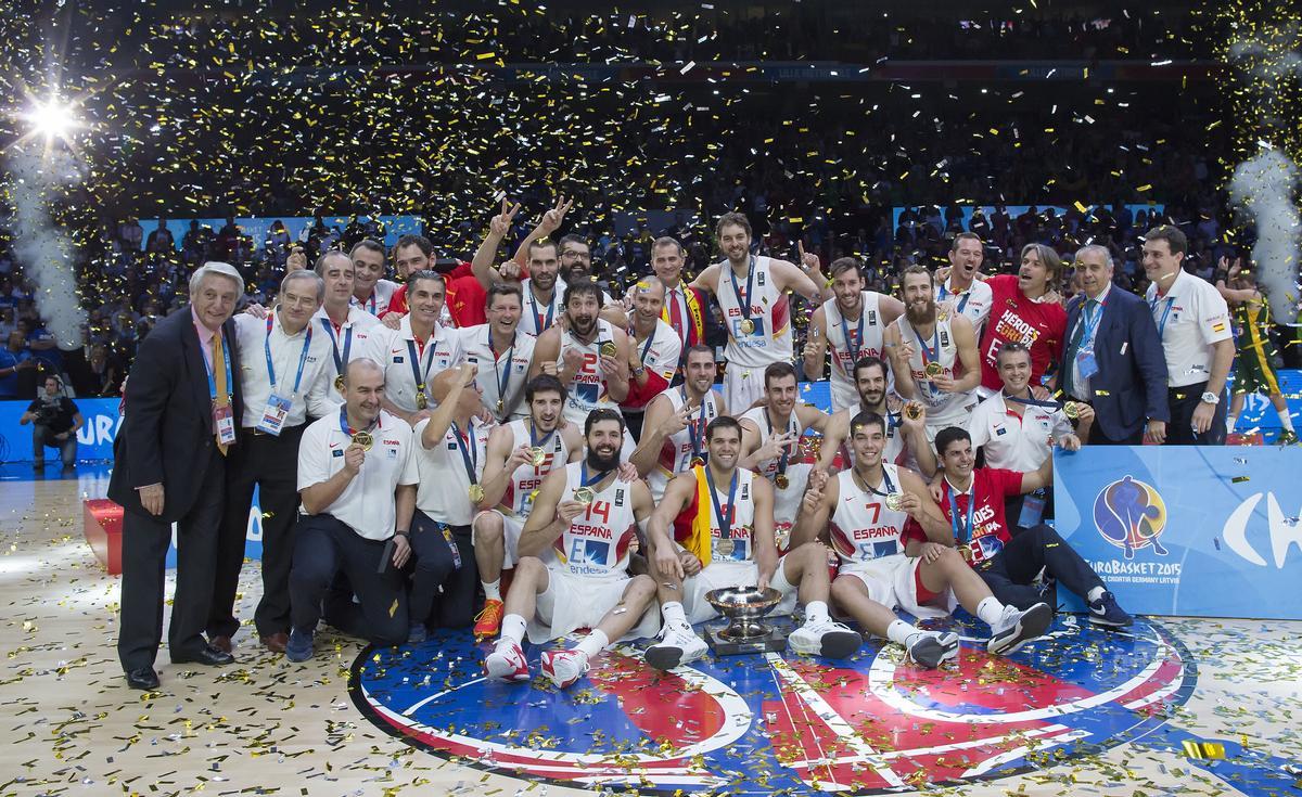 Txus Vidorreta y Willy Hernangómez ganaron juntos el Eurobasket 2015.