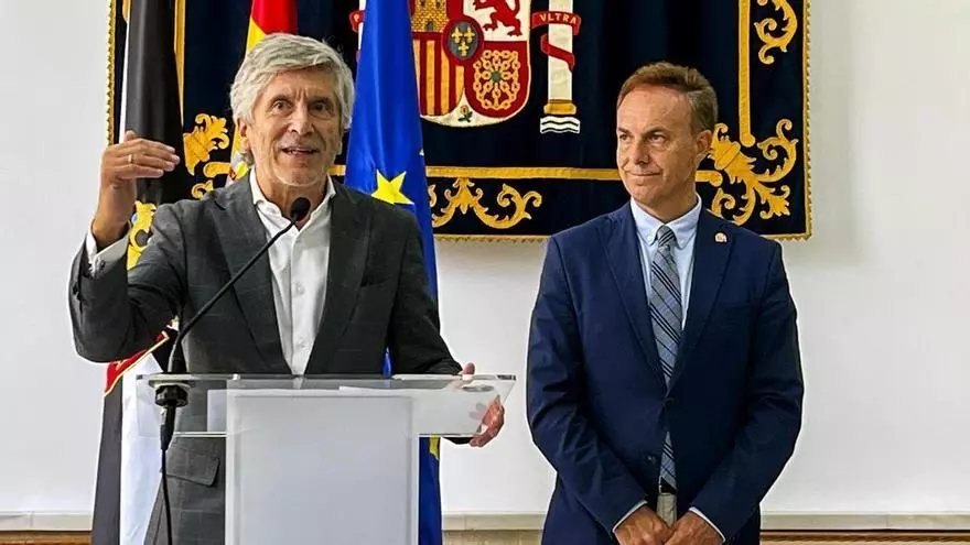 Marlaska promete vaciar los montes de Ceuta de inmigrantes ilegales antes del 1 de noviembre