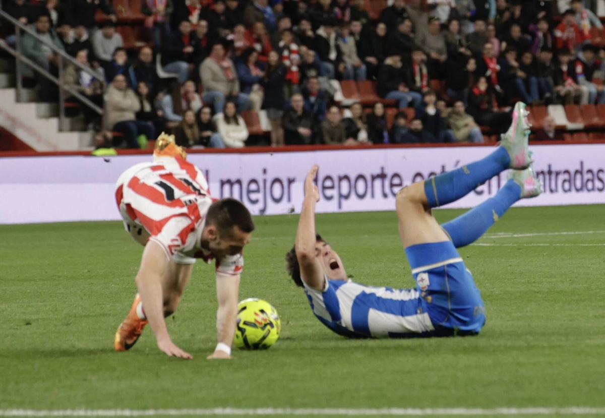 Dubasin, ante Dani Barcia.