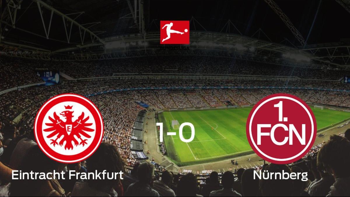 Triunfo del Eintracht Frankfurt por 1-0 ante el Nürnberg